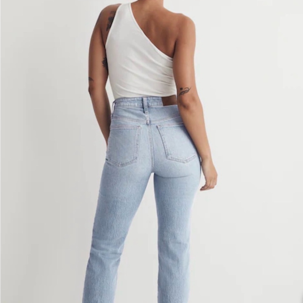 Madewell The Curvy Perfect Vintage Jean Merle Wash Comfort Stretch Size 26 - Picture 3 of 10